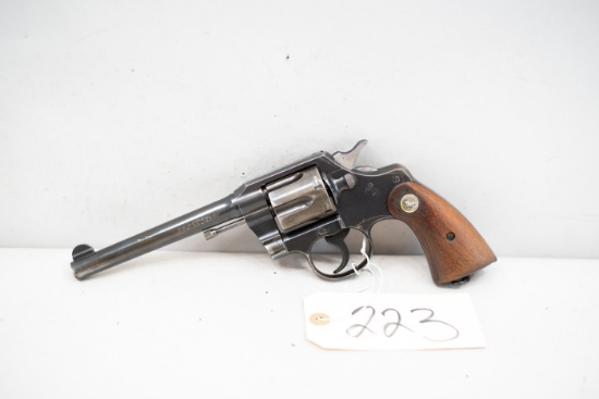(CR) Colt Official Police Model .38 Cal Revolver