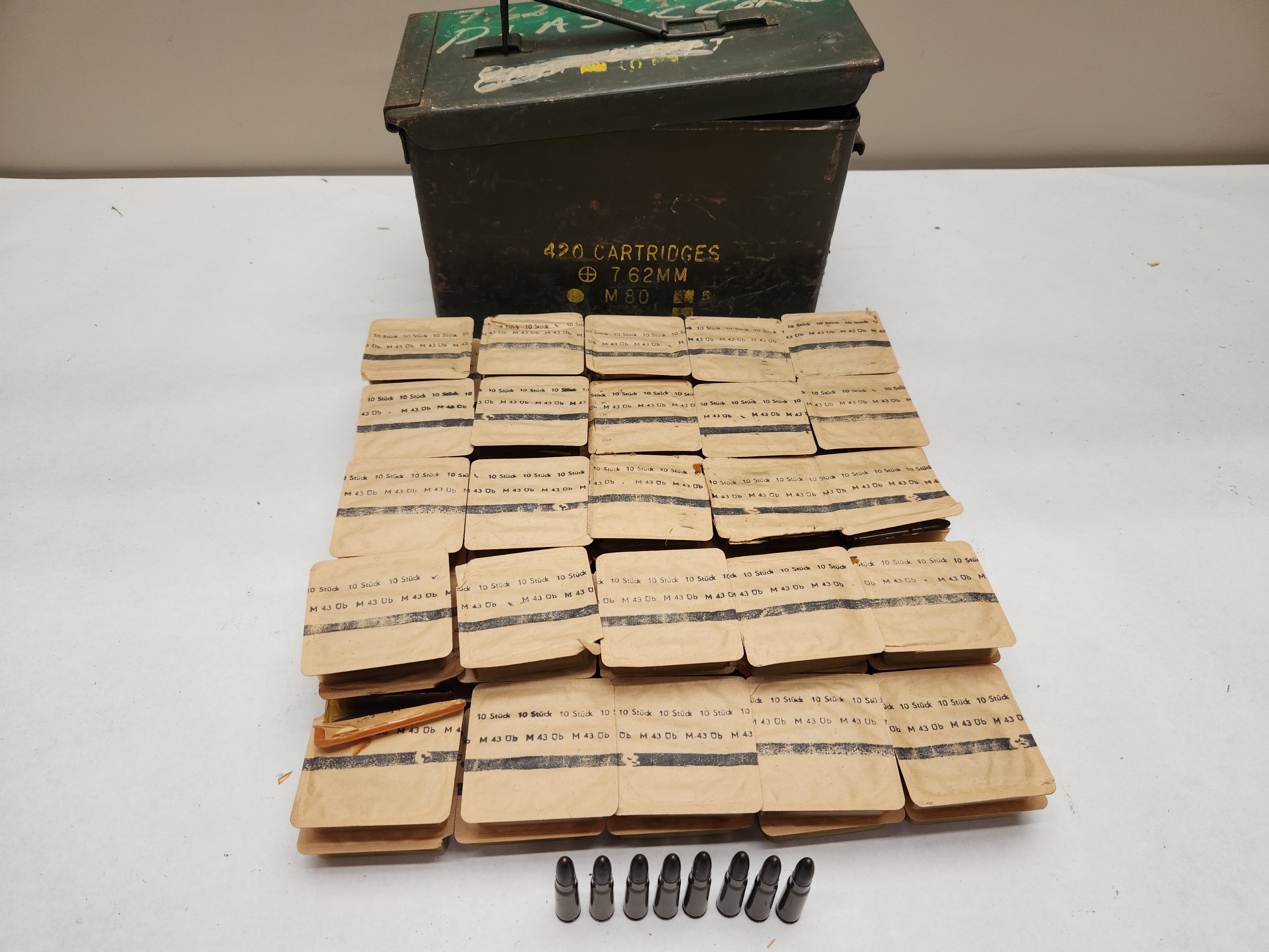 708Rds.) EAST GERMAN PLASTIC CORE 7.62X39 AMMO | Proxibid