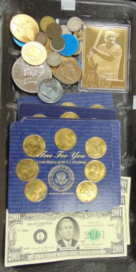 Variety: Tokens, Medallions, Cents, Nickels, more
