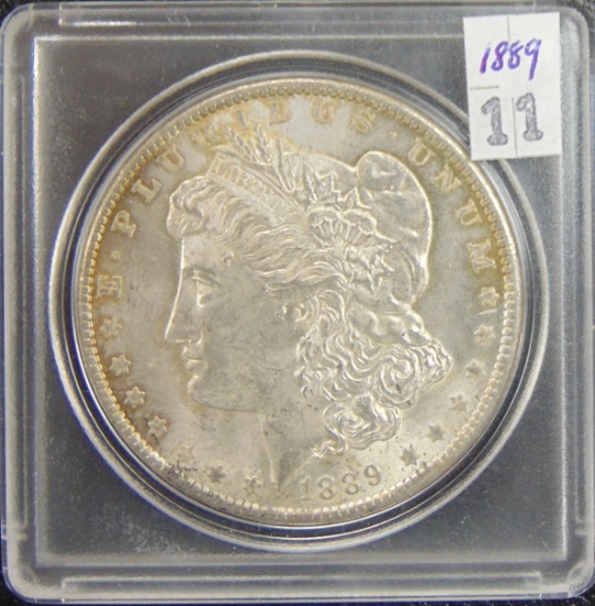 1889 Morgan Dollar MS+.