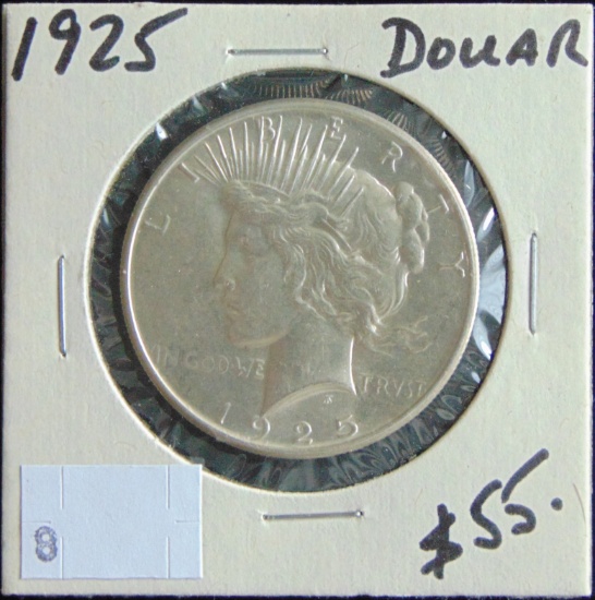 1925 Peace Dollar MS.