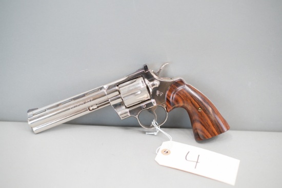 (R) Colt Python 6" "Nickel" .357 Mag Revolver