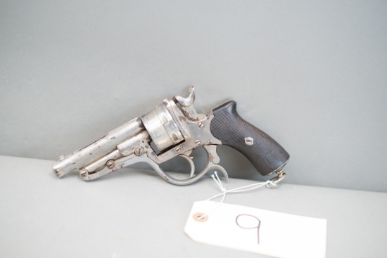 Antique "Galand Style" Double Action Revolver