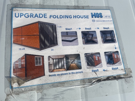 New Upgrade HF1S 8'X19'5" Folding House