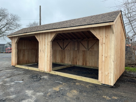 New 12'X24' Animal Run In Shed/Shelter