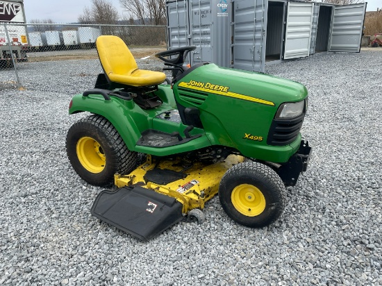 John Deere X495 Hydrostatic Diesel Lawn Tractor