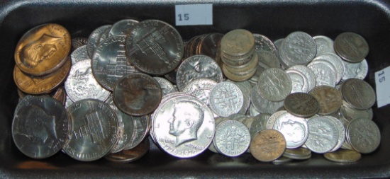 Variety: Quarters, Half Dollars, Dimes.