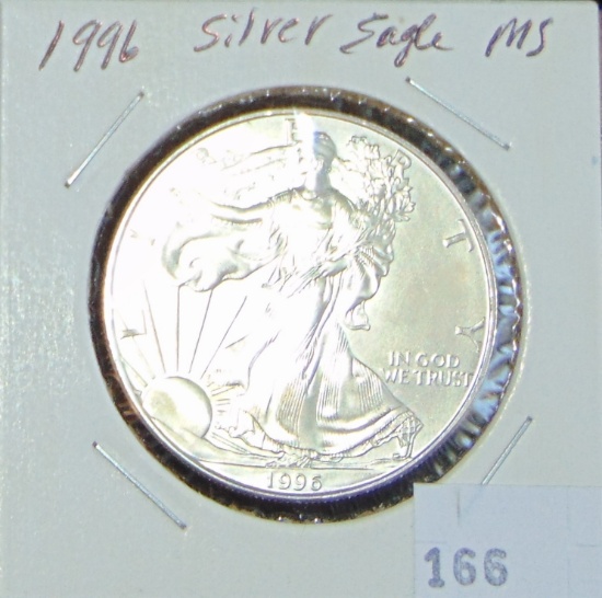 1996 Silver Eagle MS (key date).