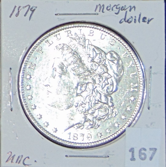 1879 Morgan Dollar UNC.