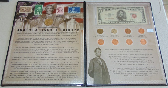 Abraham Lincoln Tribute Portfolio: Cents, more