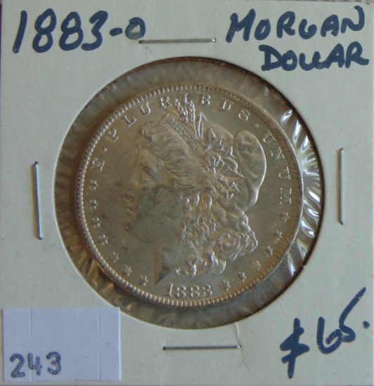1883-O Morgan Dollar UNC.