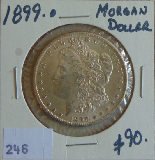 1899-O Morgan Dollar MS.