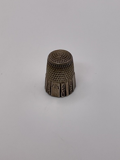 4.9g .925 Sterling Thimble