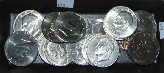 20 Eisenhower Dollars: 1970- 1971-D, 1972, 1976,