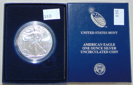 2013 U.S. Silver Eagle MS.