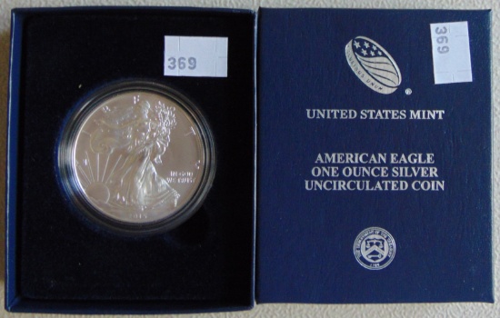 2015 U.S. Silver Eagle MS.