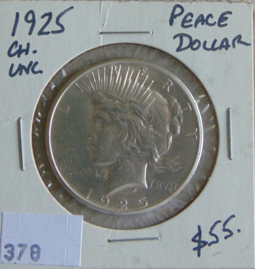 1925 Peace Dollar UNC.