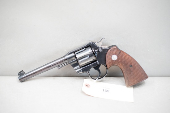 (CR) Colt Officer's Model .38 Caliber Revolver