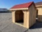 New 6X8' Animal Run In Shed