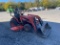 Kubota B7100 4X4 Hydrostatic Tractor W/ Loader