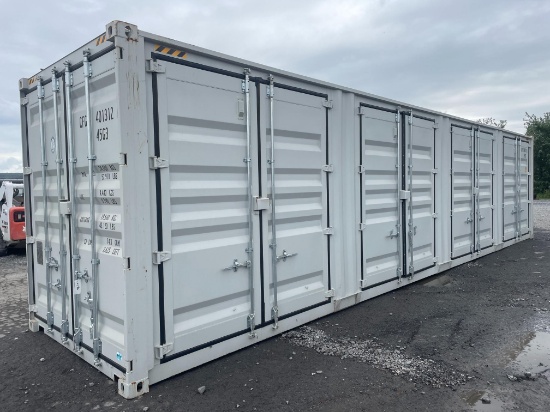 Used 40 Ft High Cube Multi Door Container