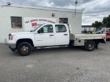 2011 GMC 3500 HD 4X4 Diesel Truck W/ Flat Bed
