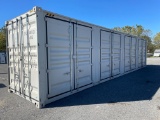 Used 40 Ft High Cube Multi Door Container