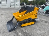 New AGT QHT500FL Mini Stand On Concrete Dumper