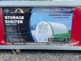New Gold Mountain 20X30X12' Storage Shelter
