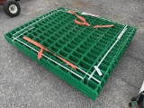 New Skid Lot Of PE Coated Steel Wire Fencing