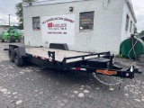 New 2024 22' Hydraulic Tilt Equipment/Car Trailer