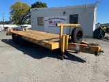 1991 Atoka 25' Deckover Equipment Trailer
