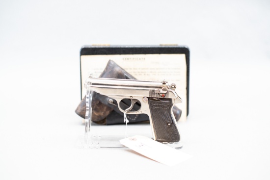 (CR) WWII Documented Walther PP 7.65mm Pistol