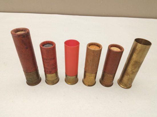 (6Pcs.) ASSORTED LOADED AND EMPTY 8GA SHOTSHELLS | Guns & Military ...