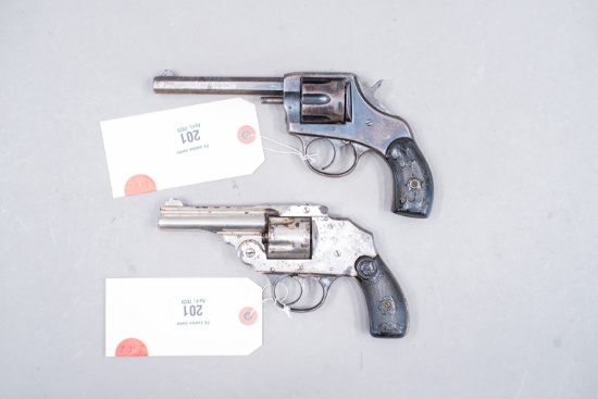 (CR) (2) Topbreak & Double Action Revolvers