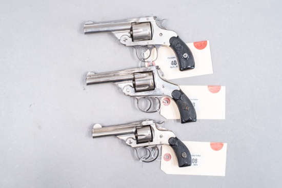 (CR) (3) Topbreak Double Action Revolvers
