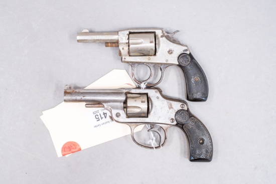 (CR) (2) Assorted Topbreak & DA Revolvers