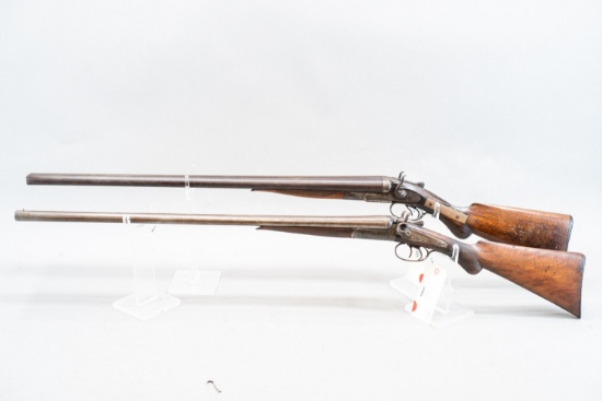 (CR) LC Smith & WM Parkhurst SXS Hammer Shotguns