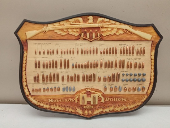 HORNADY BULLET DISPLAY BOARD