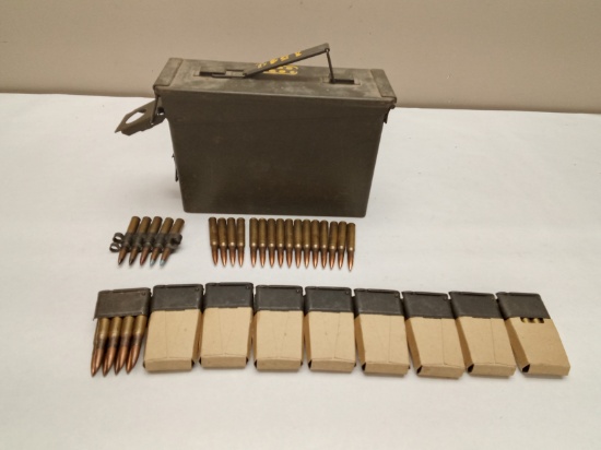 (93Rds.)  VINTAGE U.S. SURPLUS .30-06 AMMO