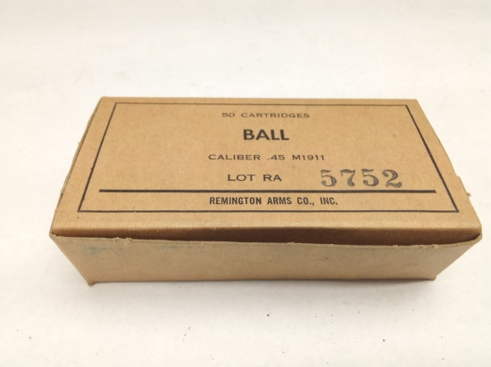 (50Rds.) U.S. SURPLUS .45 ACP 230GR FMJ AMMO