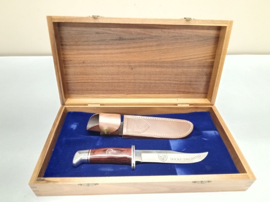 DUCKS UNLIMITED COMMEMORATIVE BUCK 119 KNIFE