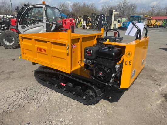 New IR IRD25 Ride On Crawler Dumper