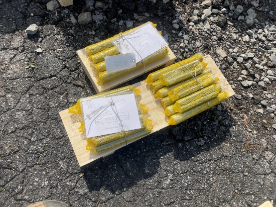 New Skid Lot Of Landhonor Excavator Pins