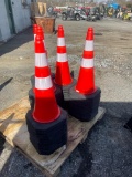 New Skid Lot Of (50) Traffic Cones