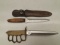 (2Pcs.) REPRODUCTION U.S. MILITARY FIGHTING KNIVES