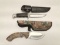 (2Pcs.) BUCK 119 AND 392 FIXED BLADE KNIVES