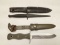 (2Pcs.) GERMAN MADE FIXED BLADE KNIVES