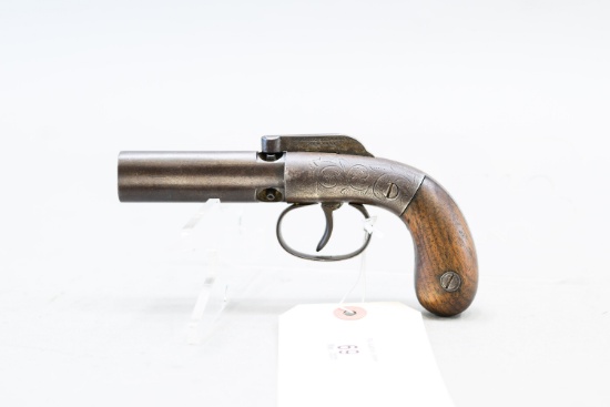 Antique Manhattan Arms 3-shot .31 Cal Pepperbox