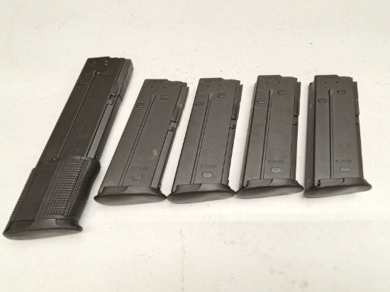 (5Pcs.) FN FIVE SEVEN 20RD & 30RD 5.7X28MM MAGS